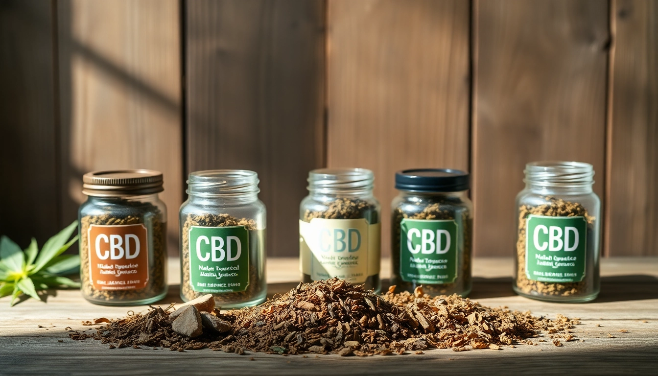 Explore premium CBD Tobacco blends showcasing vibrant leaves and harmonious display.