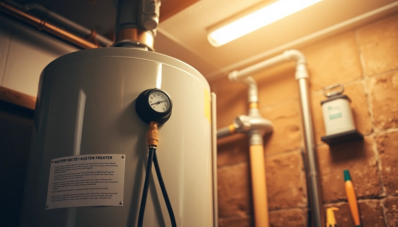 Learn how to fit water heater securely using proper tools and connections.