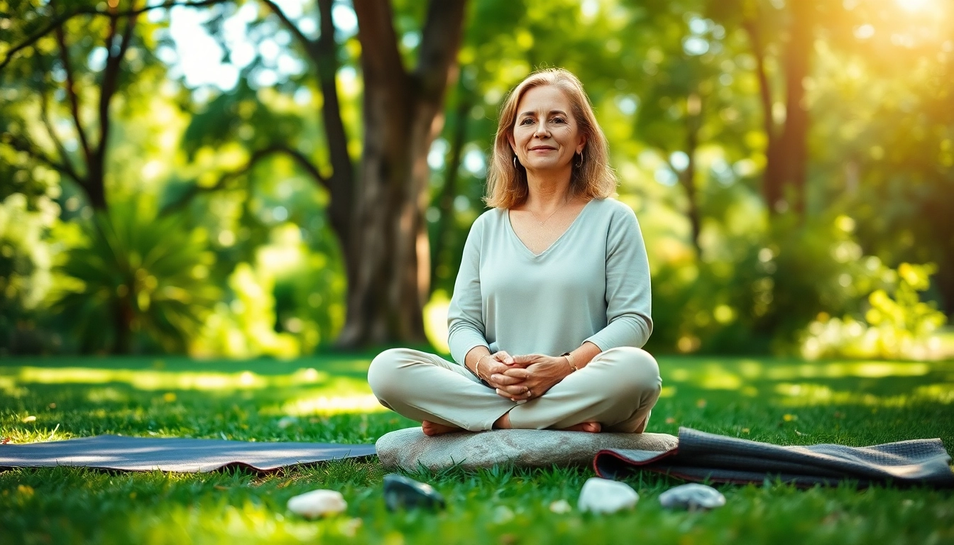 Holistic life Coach UK guiding clients in a peaceful outdoor setting promoting inner balance.