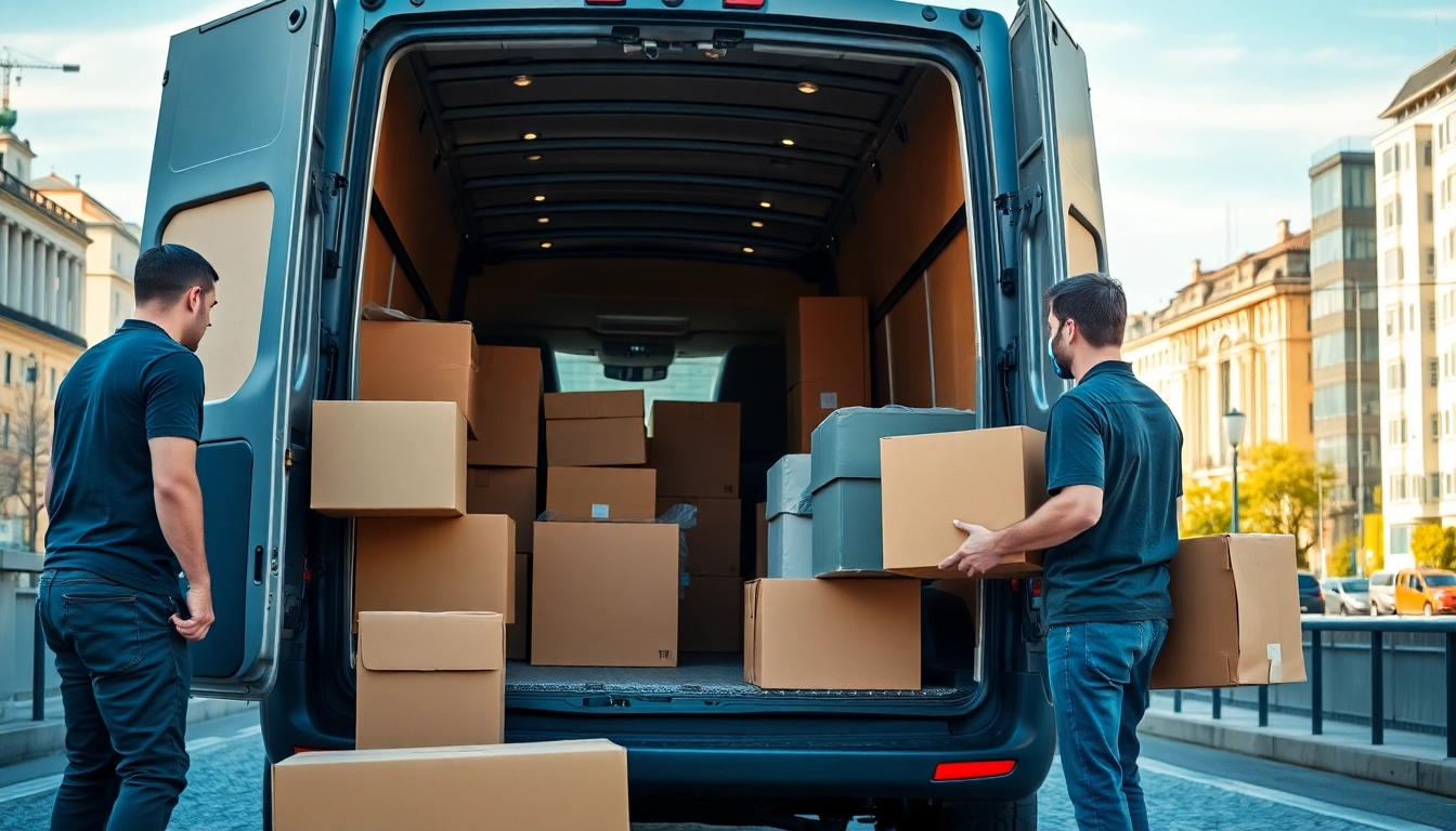 Umzugsfirma Berlin – Professionelles Team, das Möbel in Berlin verladen und transportiert.
