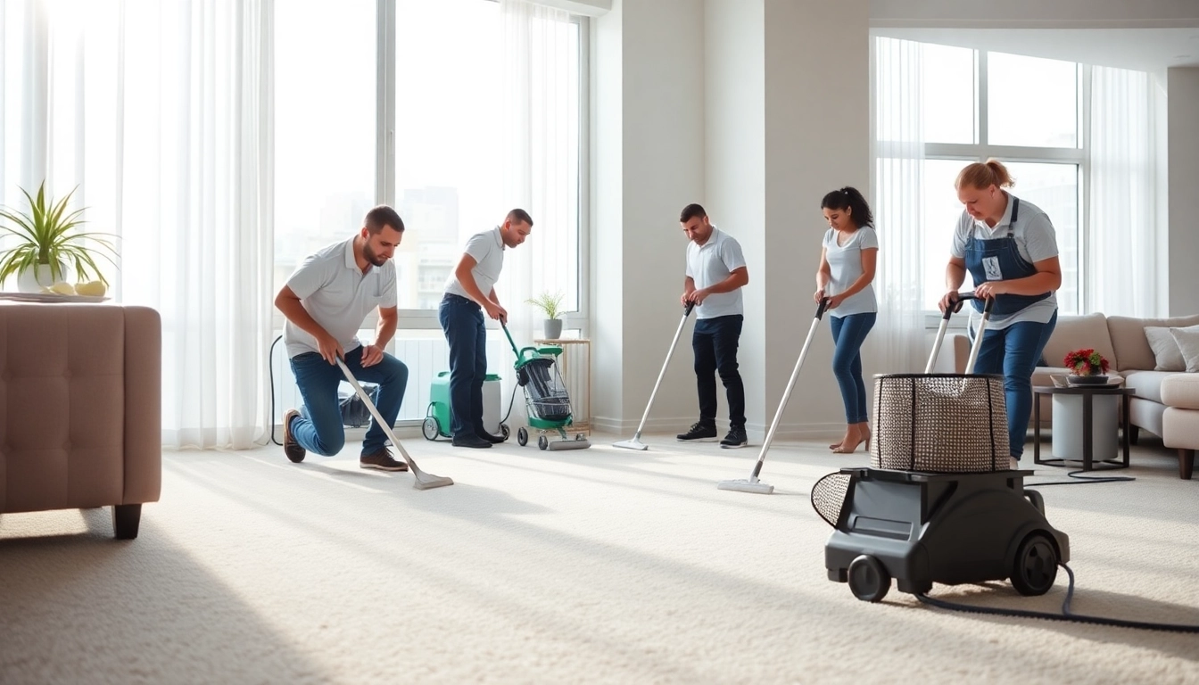 Experience high-quality bond cleaning Logan services by a professional cleaning team at work.