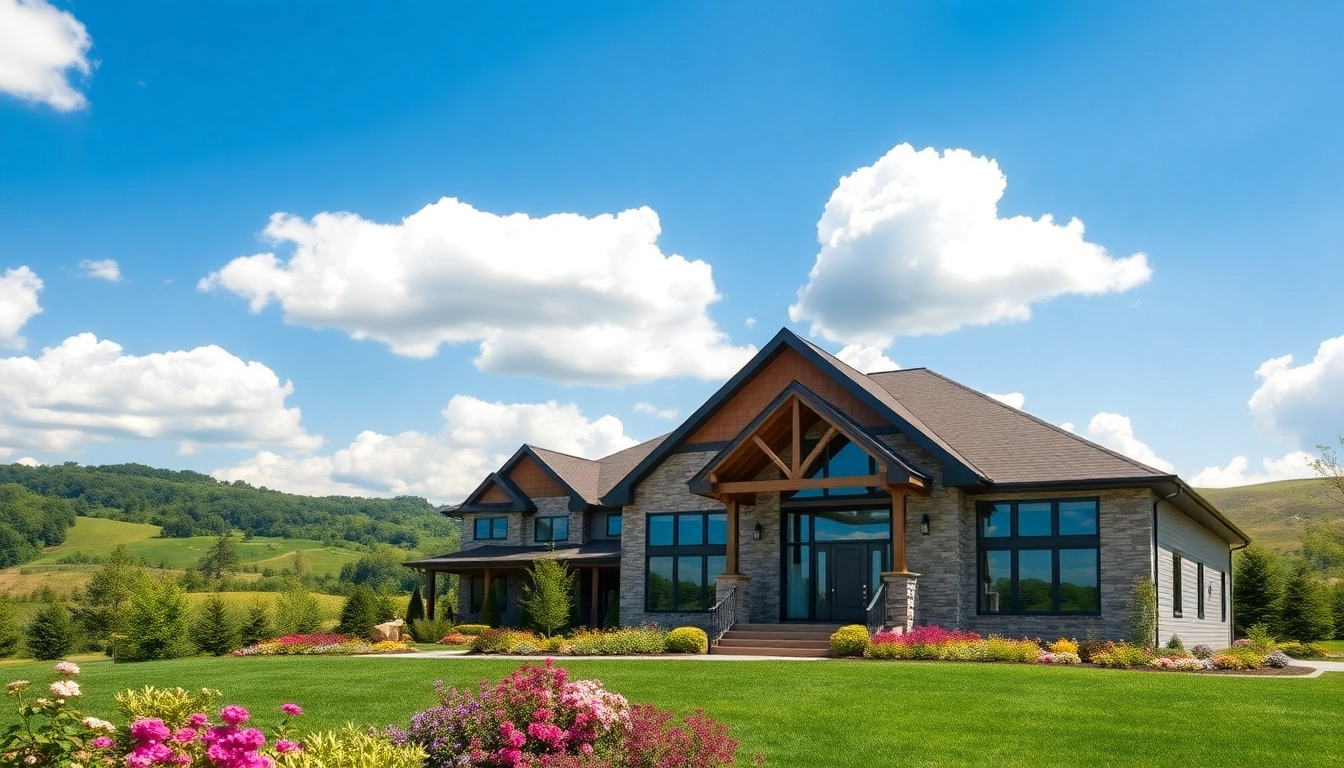 Showcase beautiful custom homes by connecticut new home builders in a serene suburban setting.