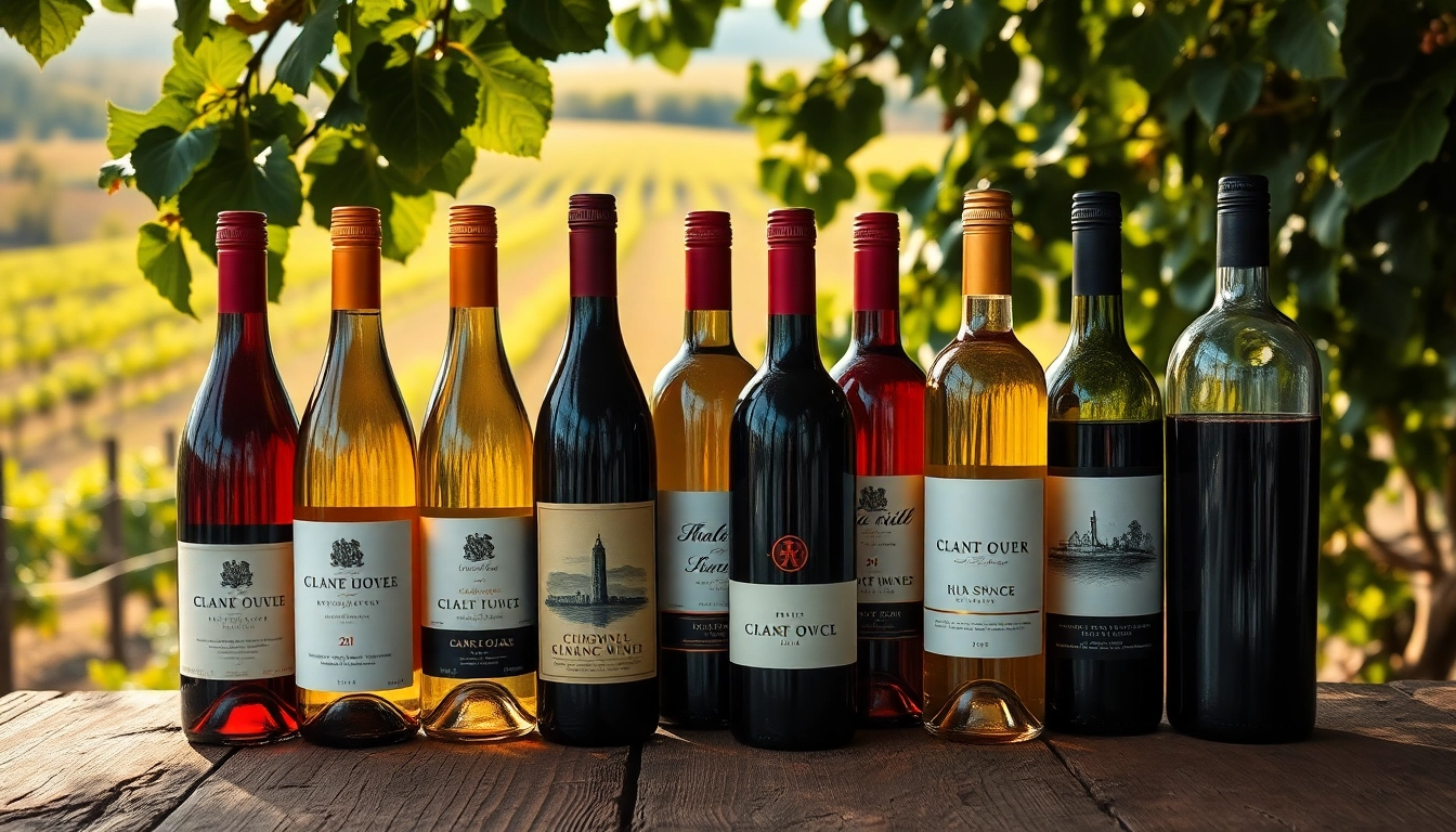 A captivating display of wine bottles symbolizing an exclusive winery membership experience.