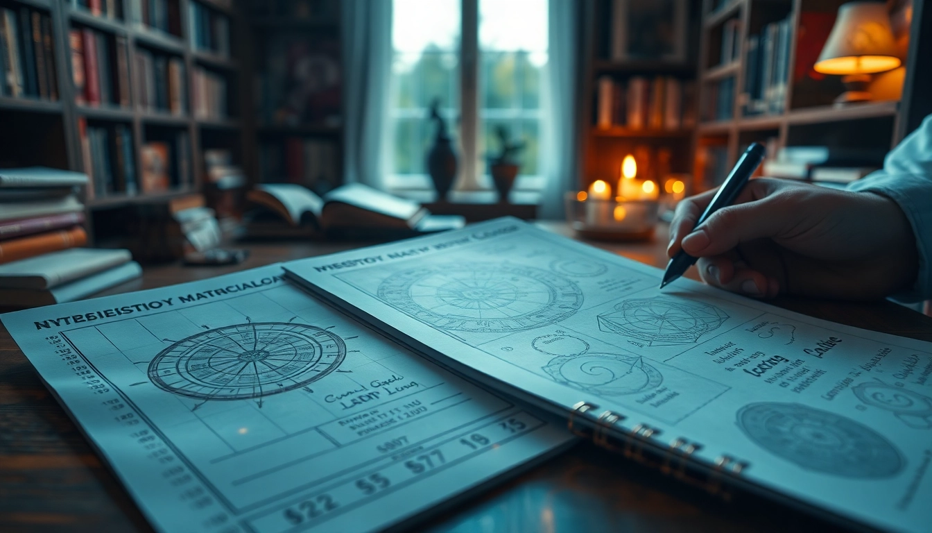 Calculate your destiny matrix calculator with insightful tools and detailed charts in a professional setting.