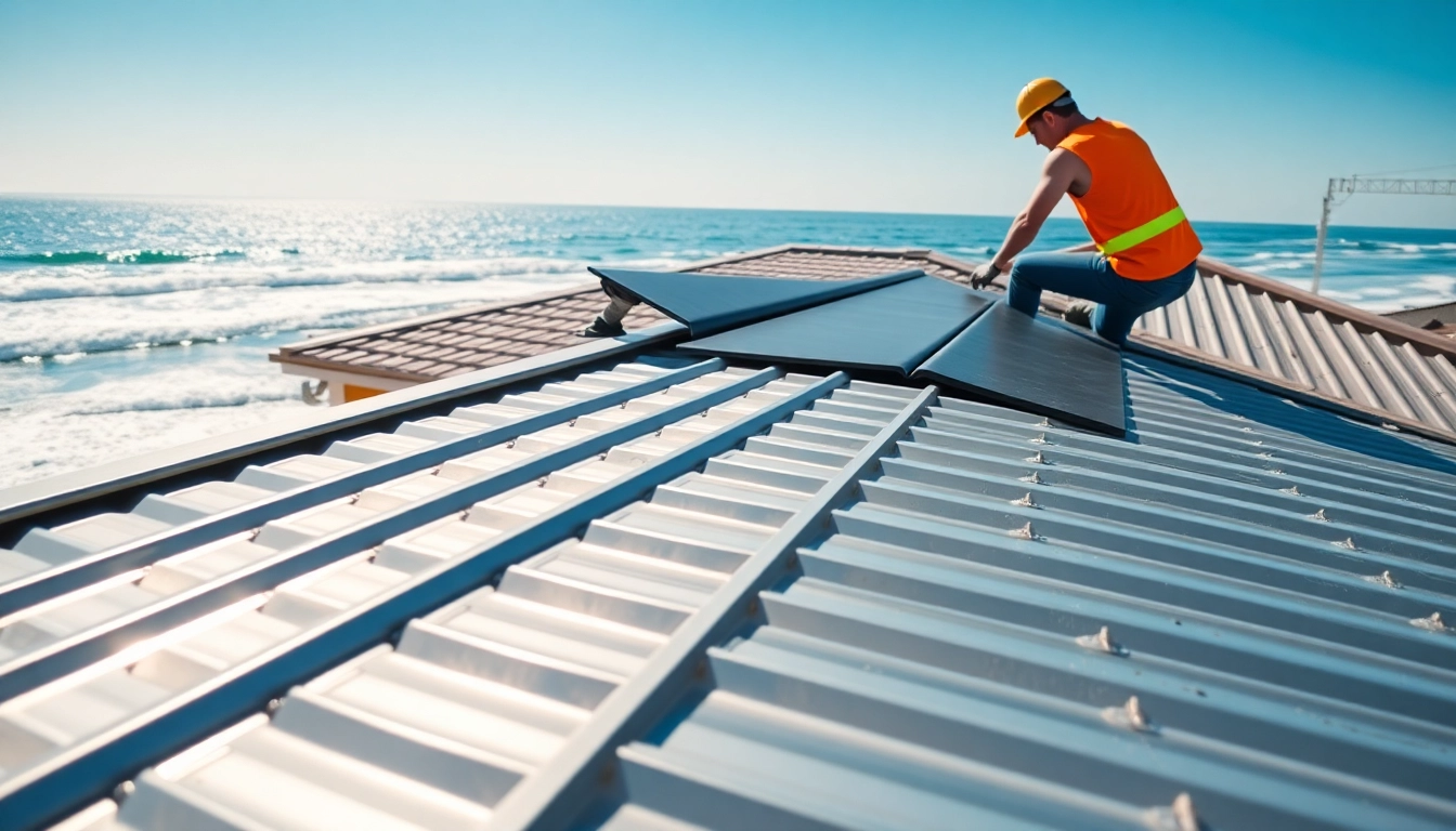 Install coastal metal roofing with expert precision while enhancing home value.