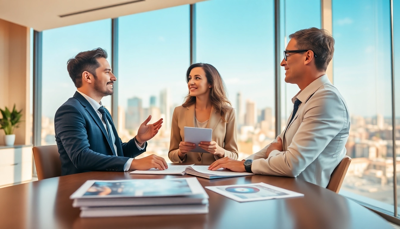Engaging real estate blog with a professional setting highlighting an agent's expertise.
