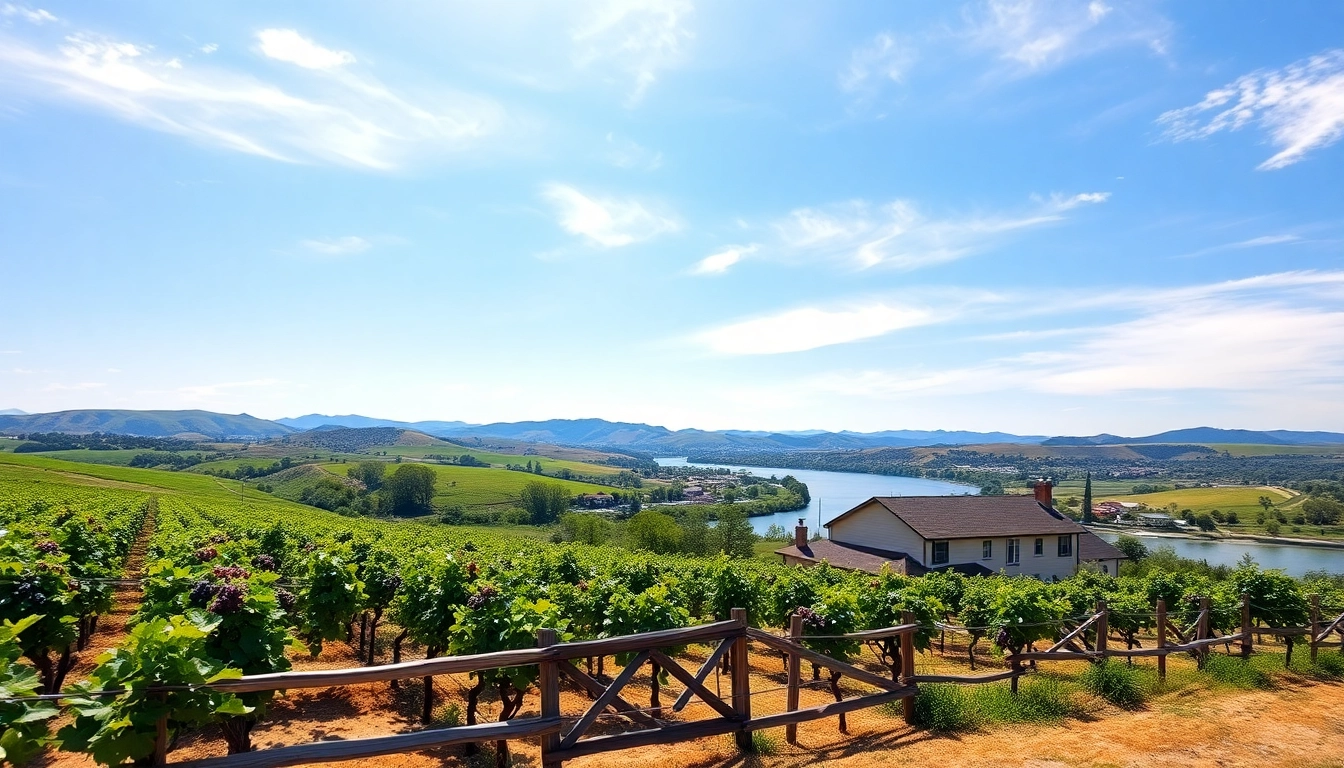 Experience the vineyards and scenic beauty of Clarksburg, CA, highlighting its natural charm.