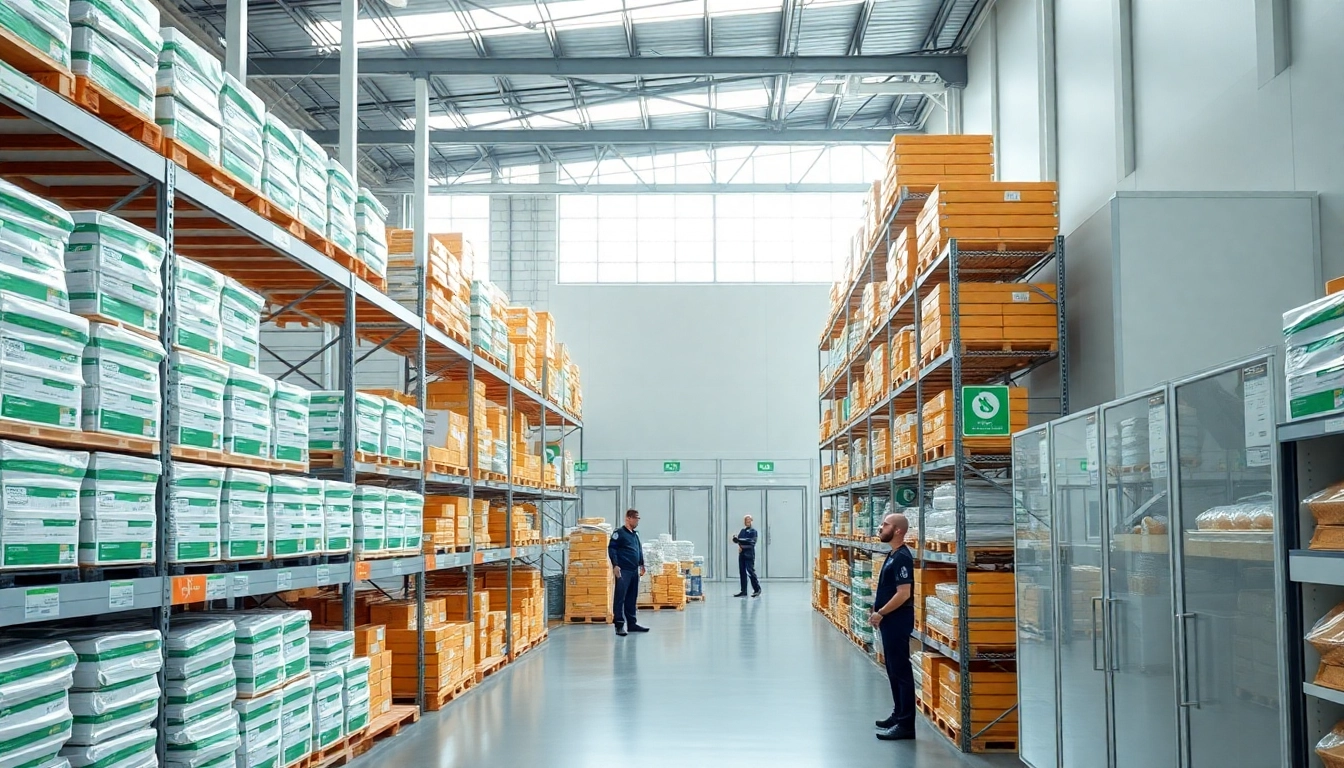 Enhance food-grade warehousing in Kempton Park with a clean, organized warehouse image.