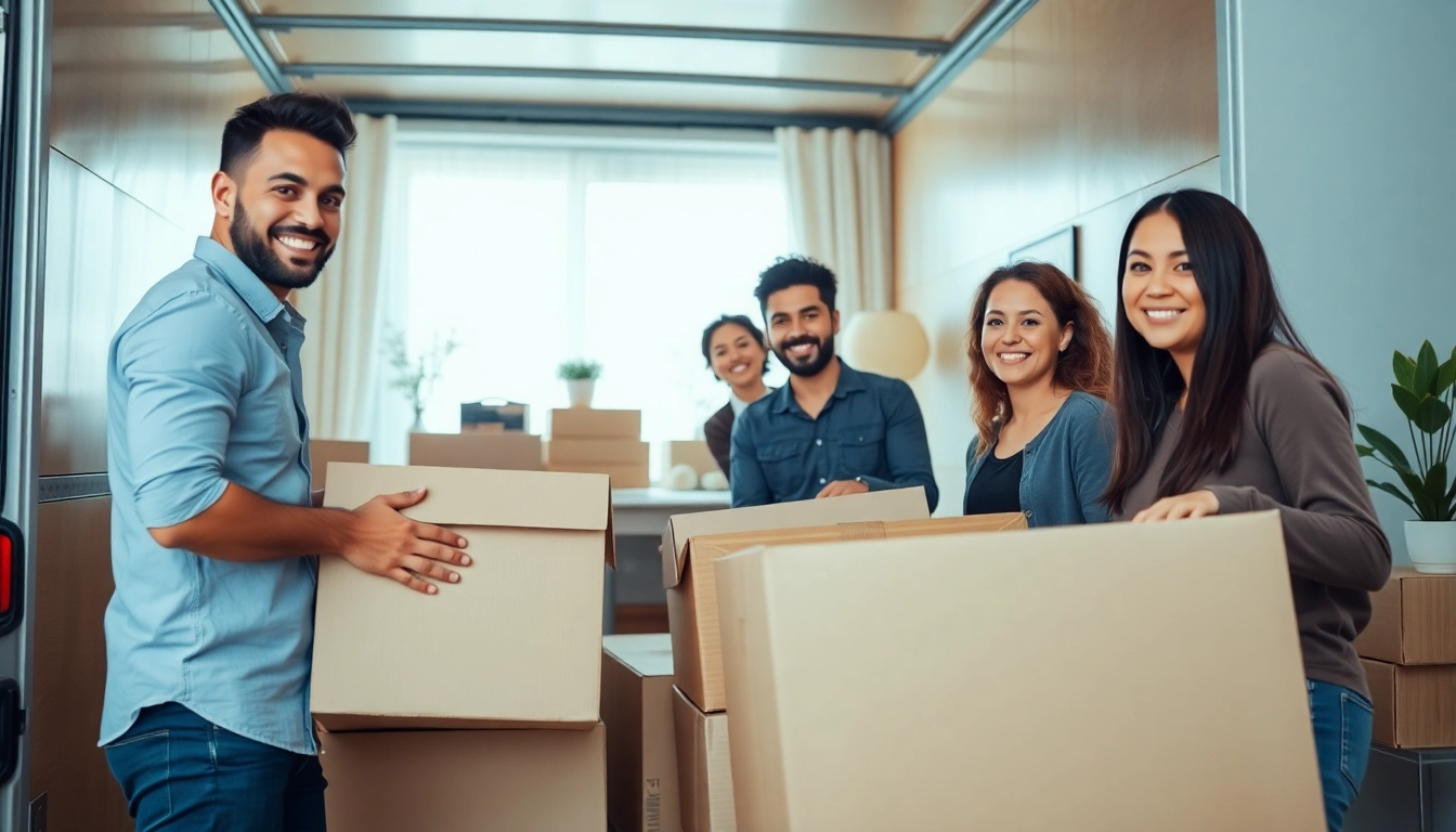Packing for East London Removals and Storage with a professional moving team in action.