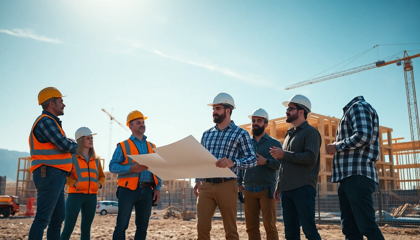Building teamwork within the construction association colorado at a vibrant Colorado job site.