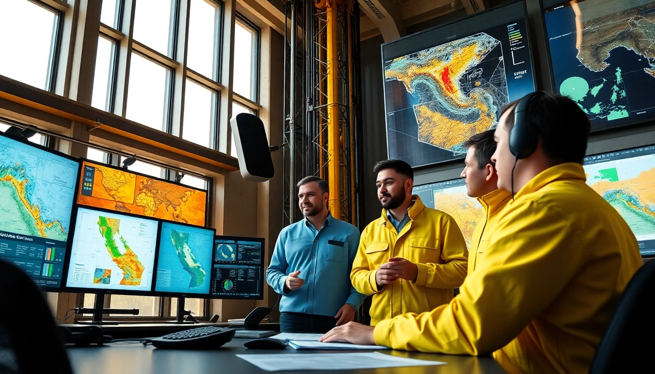 Visualize geosteering strategies with the team at www.geosteeringvision.com in a modern control room.