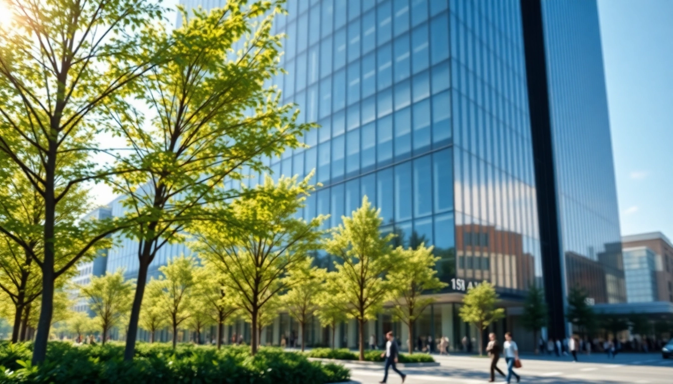 Die visuelle Darstellung von Architektur durch fotorealistische 3D-Visualisierung von Gebäuden.