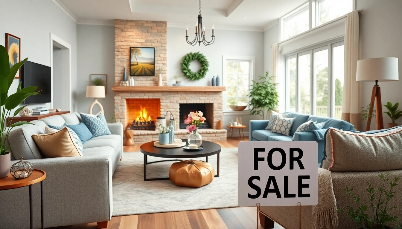Explore options if you want to sell my house urgently in a beautifully staged living room.