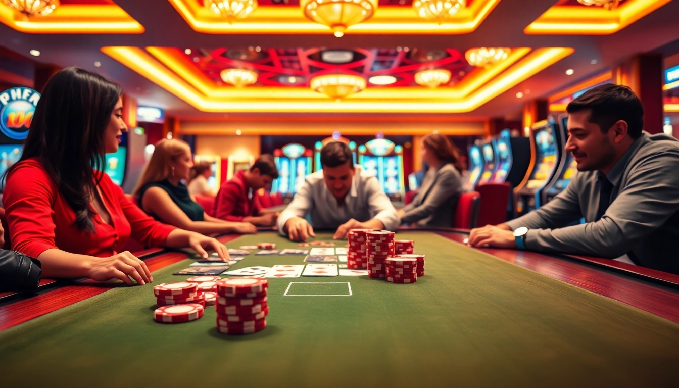 Experience the excitement of the Best Online Casino Philippines 2025 with players enjoying thrilling games.