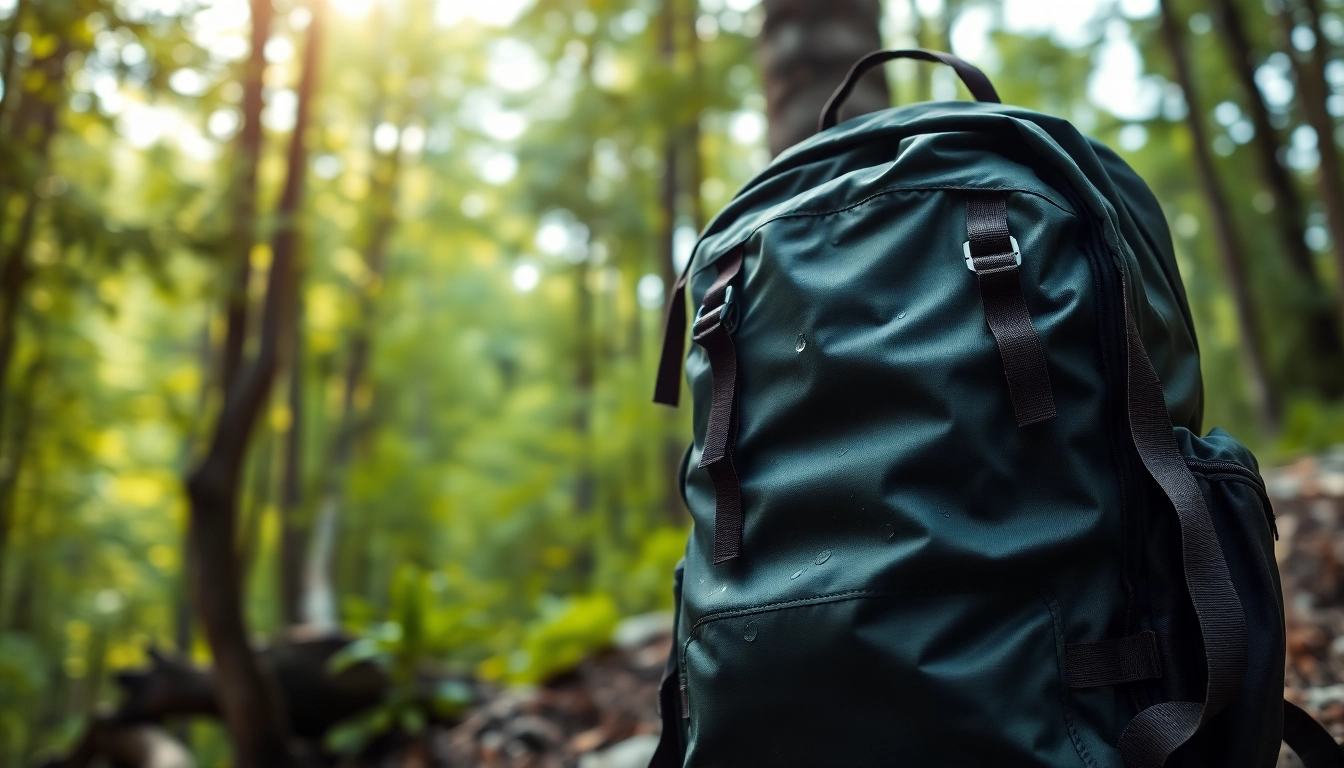 Wasserdichter Rucksack mit robustem Design, ideal für Abenteuer im Freien