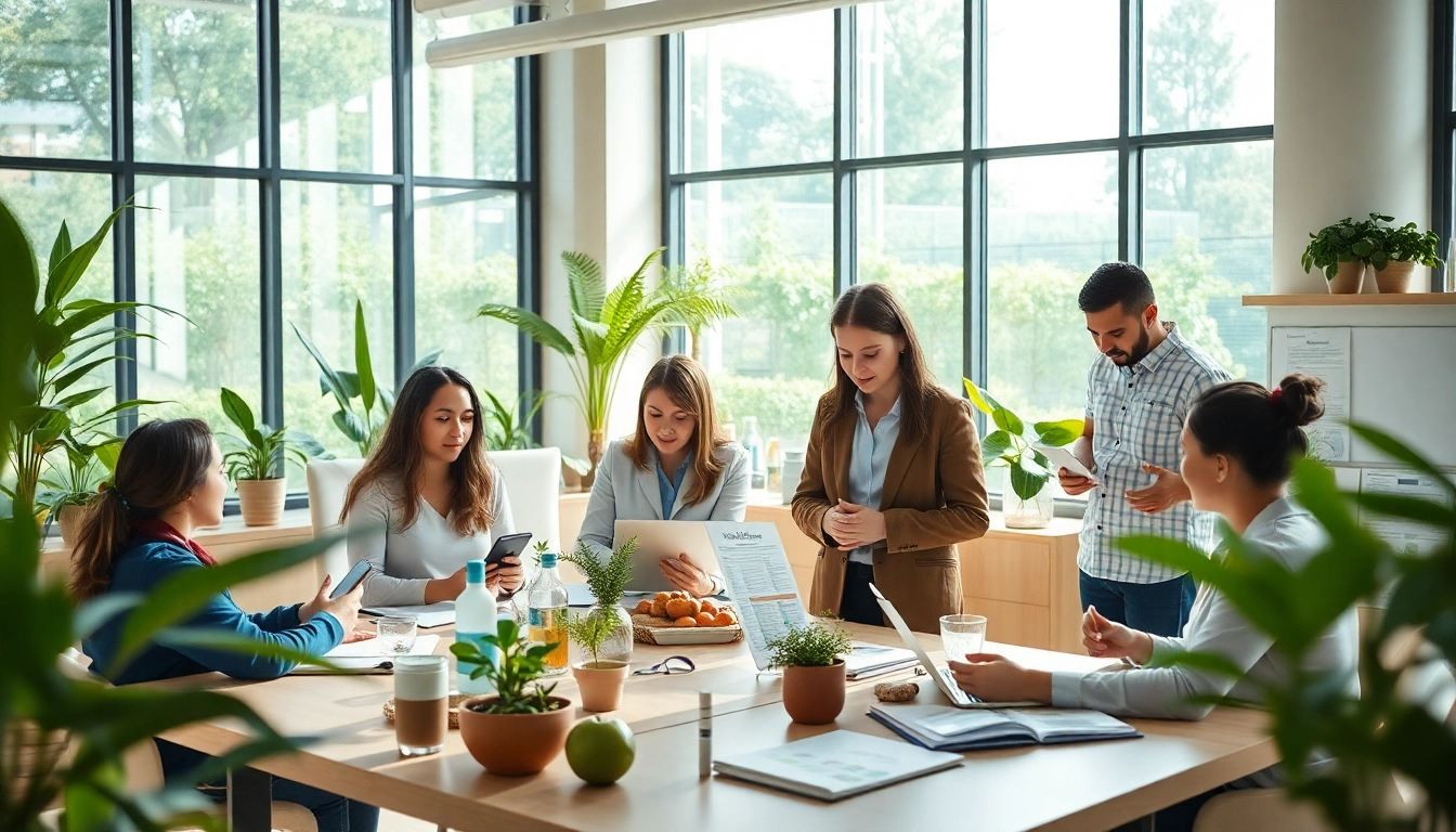 Enhance health and wellness with innovative products from https://newimage.world/. Engaging collaboration in a vibrant workspace.