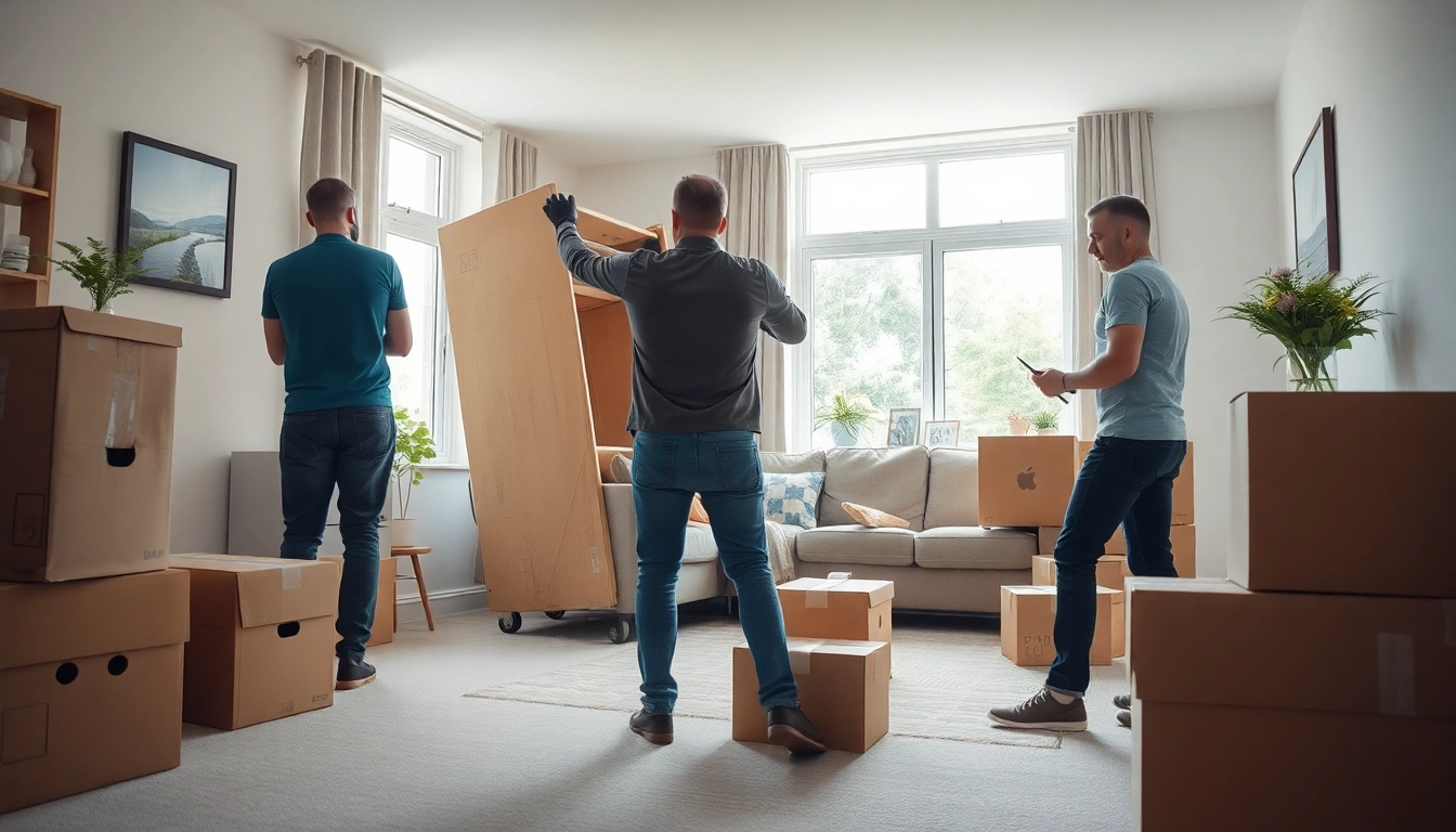 Efficient house clearance Sheffield service removing furniture in a tidy home.