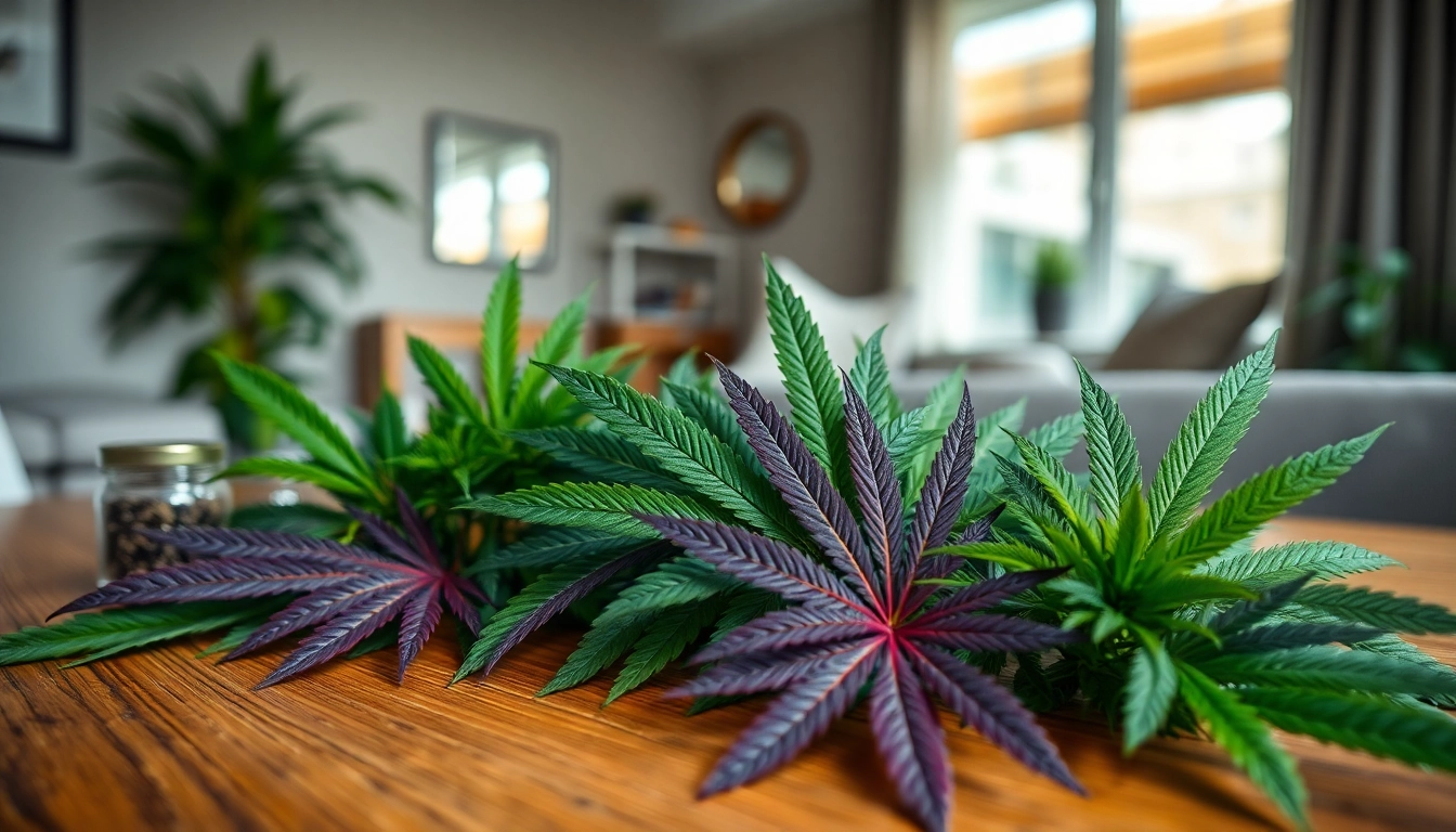 Shop high-quality cannabis products through weed online services in a cozy setting.