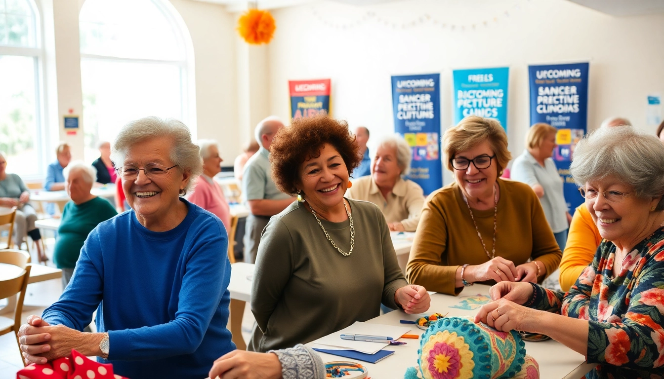 Seniors enjoying diverse activities at Howard Lieburn Senior Center, fostering community engagement.