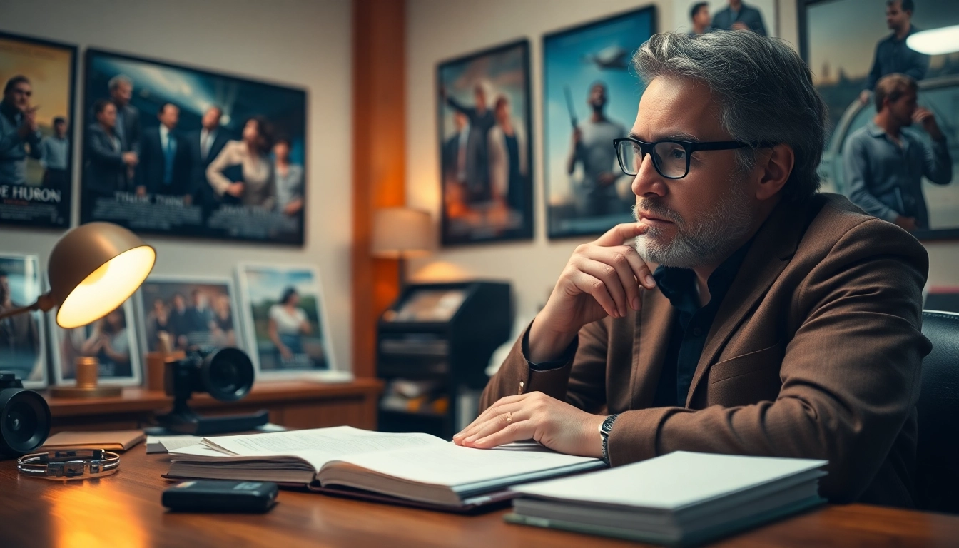 Analyze film lessons with http://everymoviehasalesson.com in a cozy office setting.