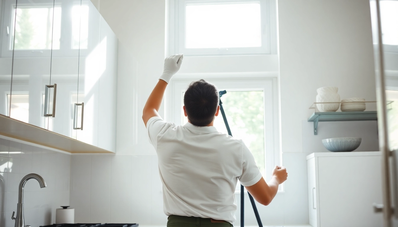 Professional team providing KITCHEN HOOD CLEANING SERVICE in dubai, ensuring a spotless and shiny kitchen.