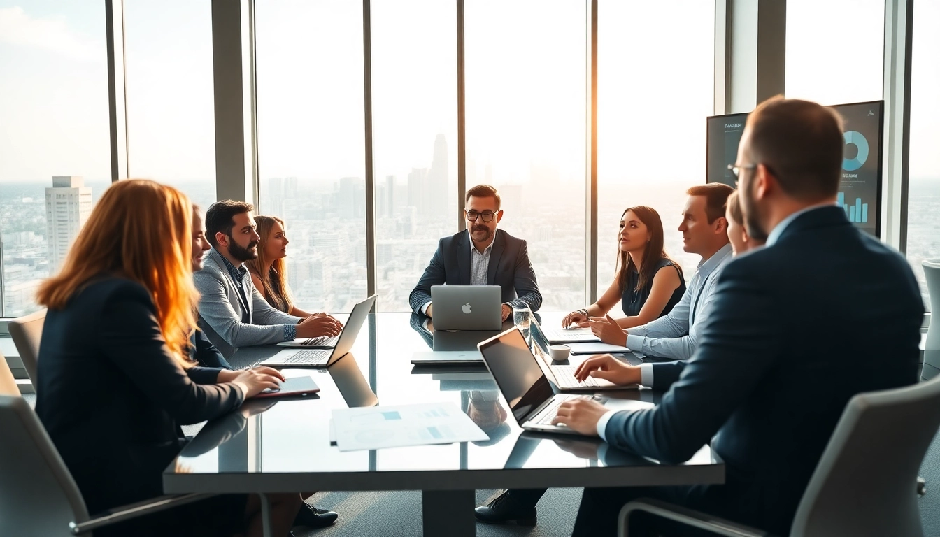 Engage with innovative business insights on https://inbusinessphx.com in a modern conference setting.