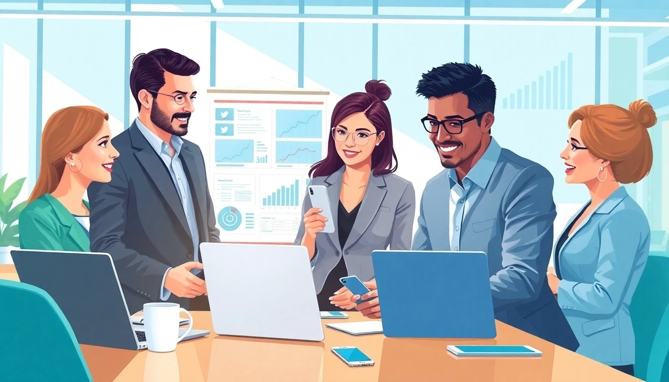 Enhance engagement with social media panels on digital interfaces in a collaborative workspace.